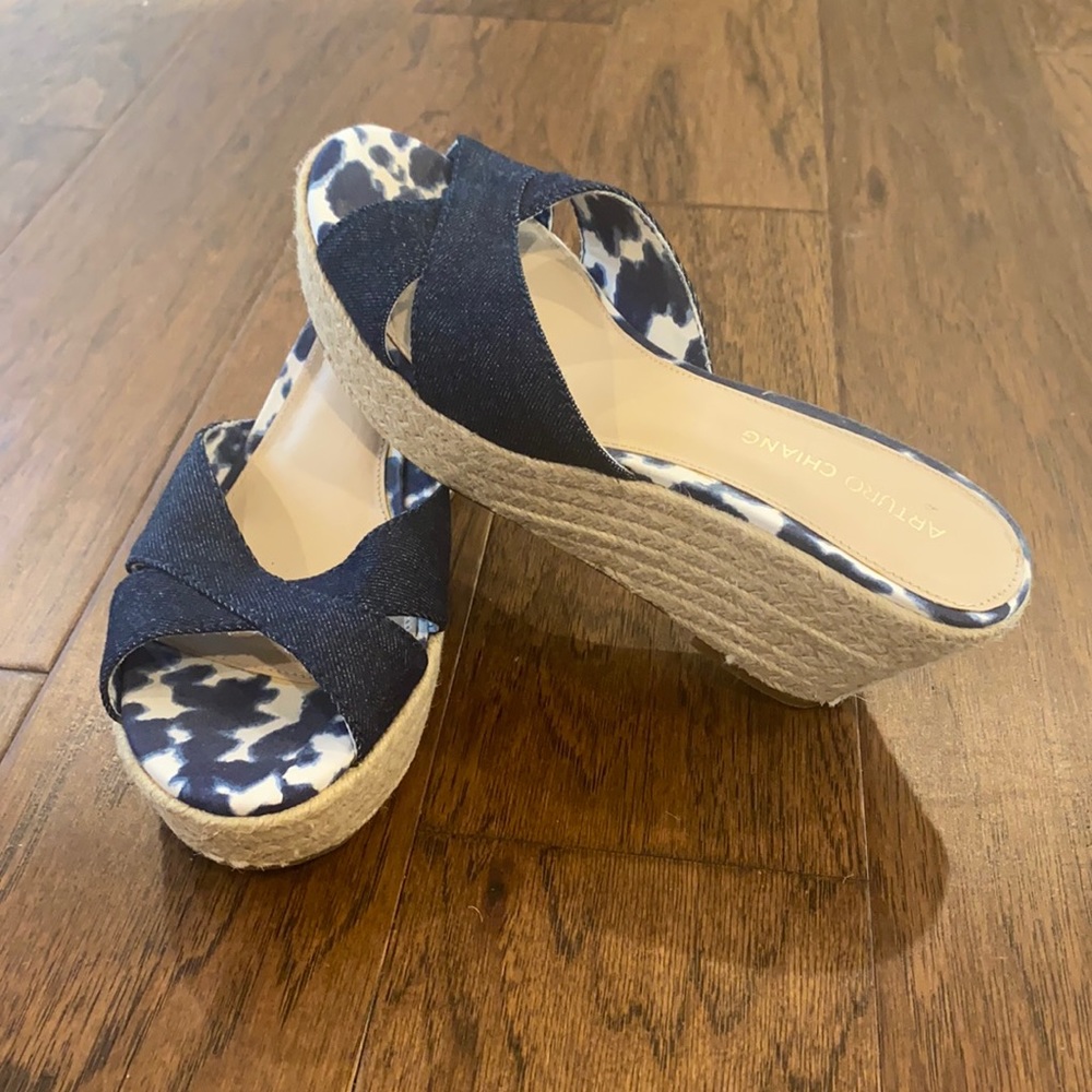 Wedge heel